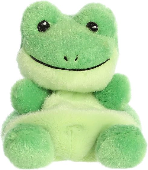 Aurora® Adorable Palm Pals™ Ribbits Frog™ Stuffed Animal - Pocket-Sized Play - Collectable Fun - Green 5 Inches...
