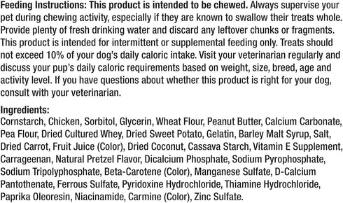 SmartBones No Artificial Colors or Preservatives Pretzel-Style Chews, Treat Your Dog to a Fun Shapped Rawhide-Free Chew 8 Count (Pack of 1)...
