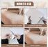 Azobur fabric couch repair patch 8.3 x 11 inches,Self-Adhesive fabric repair patch for Furniture,Handbag,Sofa,Car Seats-(Dark Brown)...