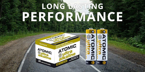 ATOMIC AAA Battery 1.5V Ultra Alkaline LR03 AM4 (24 Batteries)...