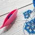 HARFINGTON 3pcs Tatting Shuttles 77x21x11mm Colorful Plastic Shuttles for Lace-making DIY Hand Craft Tool Knitting Arts Supplies Transparent...