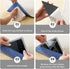 12PCS Non Slip Rug Grippers, Rug Pads Grippers, Rug Tape Anti Slip Carpet Pads Rug Corner Gripper for Hardwood Floors/Tile/Mats/Keep Area Rugs Fla...