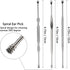 3 Pcs Ear Pick Earwax Removal Kit, Geengle Ear Cleansing Tool Set, Ear Curette Ear Wax Remover Tool with a Cleaning Brush and Storage Box...