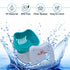 Polident 3 Minute Denture Cleaner 84 Tablets Bundle Dentu-Care Premium Denture Box with Strain and Retrieval Tab for Dental Guard, Retainer, False...