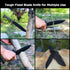 15" Fixed Blade Tactical Knives with Sheath, Stainless Steel Survival Hunting Bushcraft Full Tang Non-Slip Handle Knife with Serrated Blade Back f...