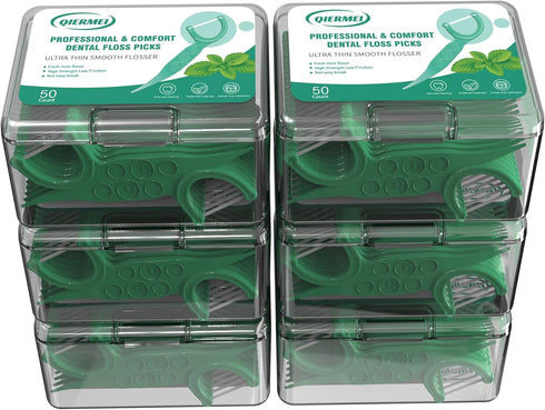 Professional Dental FlossPicks in Box Packing 50/150 /300 Counts (300)...