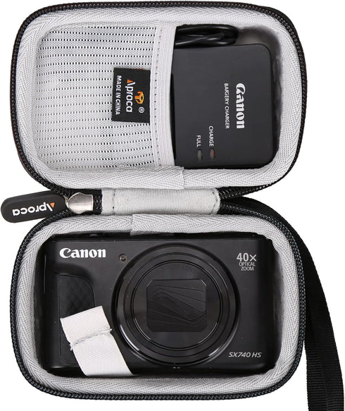 Aproca Portable Hard Travel Storage Case, for Canon PowerShot SX740 / SX620 HS Digital Camera and Accessories...
