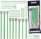 U.S. Art Supply 30 Alcohol Ink Blending Swabs - Foam Tip Brushes, Assorted Shapes and Sizes - Mixing, Blending, Re-Wet, Lift Ink, Dye, Paint, Draw...