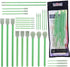 U.S. Art Supply 30 Alcohol Ink Blending Swabs - Foam Tip Brushes, Assorted Shapes and Sizes - Mixing, Blending, Re-Wet, Lift Ink, Dye, Paint, Draw...