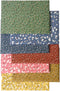 7pcs Fat Quarter Flower Fabric Bundles Quilting Cotton Craft Fabric Pre-Cut Squares Sheets for Patchwork Sewing Quilting and Crafting...
