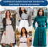 Women Elastic Belt, Invisible Stretch Ladies Belts with Gold Flat Buckle Skinny Waist Belt For Jeans Pants Dresses...