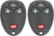 Keyless2Go Replacement for New Keyless Entry with Remote Start Car Key Fob for Select Vehicles with 15114374 KOBGT04A (2 Pack)...