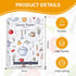 Waterproof Cooking Notebook - For Grocery Lists or a Recipe Book to Write in Your Own Recipes - Chefs - Cooks - Bakers - All Cooking Fans - 50 She...