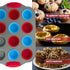 Boxiki Kitchen 12 Cup Mini Muffin Pan with Silicone Muffin Liners. Professional Cupcake Pan for Baking Muffin Mold, Mini Muffin Tin Non-Stick Stee...