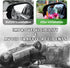 2 PCS Car Rearview Mirror Film, 3.93" x 5.7" Waterproof Mirror Films, Anti-Fogging Rear View Safe Driving Sticker Film for Most Vehicles, Universa...