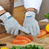 Dowellife Cut Resistant Gloves Food Grade Level 5 Protection, Safety Kitchen Cuts Gloves for Oyster Shucking, Fish Fillet Processing, Mandolin Sli...