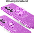 nancheng for Samsung A53 5G Phone Case, Case for Galaxy A53 5G Luxury Cute Soft TPU Glitter Cover for Girls Women with Ring Kickstand Shockproof P...