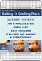 Ultra Cuisine Heavy Duty Cooling Rack for Cooking and Baking - Professional Grade Premium100% Stainless Steel Baking Rack & Wire Cooling Mesh for ...
