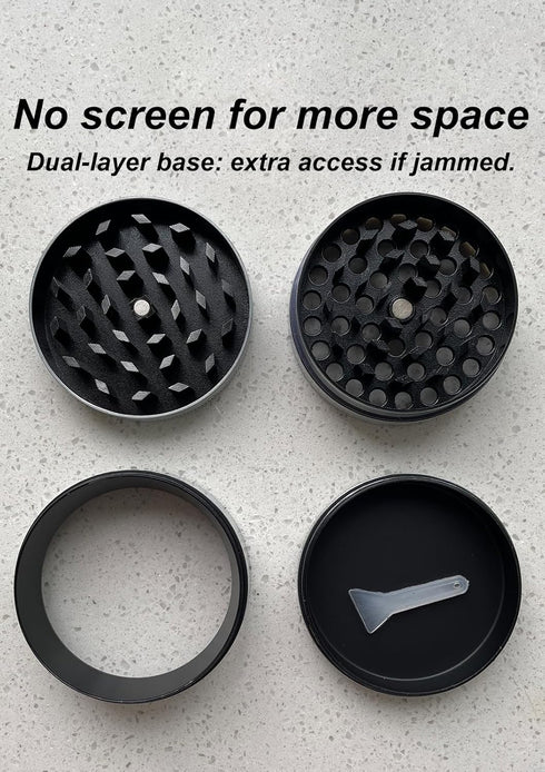 Grinder, Awanso 2.5" 4 Piece Grinder (Black)...