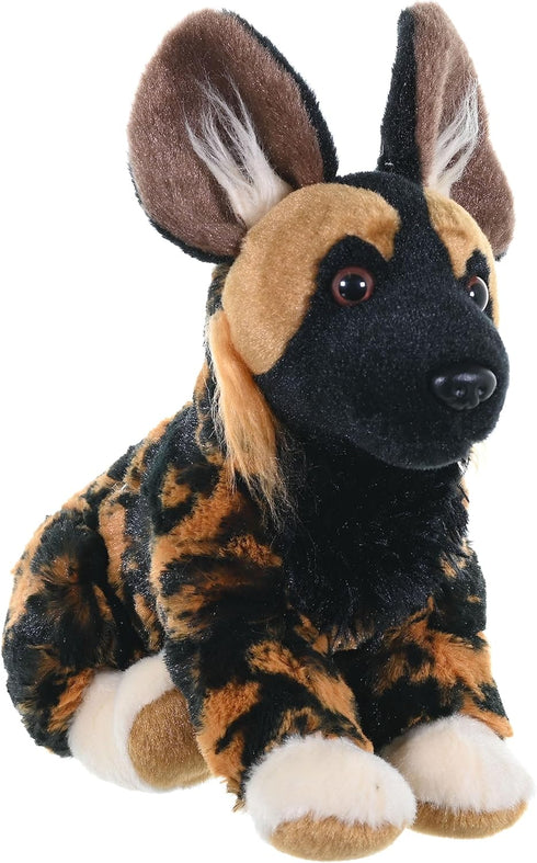 Wild Republic African Wild Dog Plush, Stuffed Animal, Plush Toy, Gifts for Kids, Cuddlekins 8 Inches...