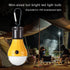 LED Camping Tent Lantern, Portable Outdoor Waterproof Emergency Light Bulb, Battery Powered with Clip Hook, Super Bright, for Hiking, Party?Campin...