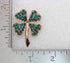 Faship Green Shamrock Clover Leaf Pin Brooch St Patricks Day...