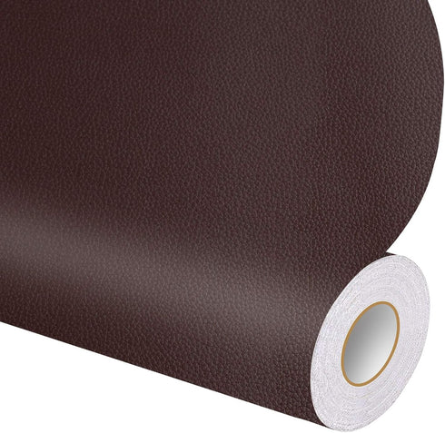 DXBULL Large Leather Repair Patch 17.3x78.7 inch Repair Tape Self-Adhesive for Furniture Sofas Car Seats Chair Couches Handbags Jackets Decorative...