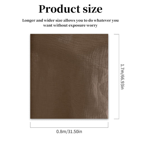 Muslin Nursing Cover for Baby Breastfeeding, Breathable 100% Cotton 5.6 * 2.6 FT Snap-Button Design Versatile Muslin Nursing Covers for Mom's Priv...