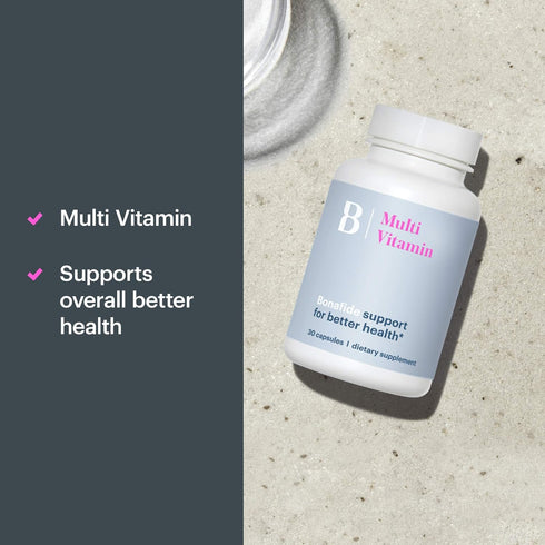 Bonafide Essentials Multi Vitamin for Better Health – Daily Multivitamin for Women – 30 Capsules (1-Month Supply)...