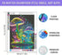 Generic Mushroom Diamond Art Painting Kits for Adults - 5D Round Full Drill Mushroom Diamond Dots Paintings for Beginners,DIY Mushroom Diamonds Ge...