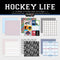 Scrapbook Customs 37602 Themed Paper Scrapbook Kit, Hockey Life...