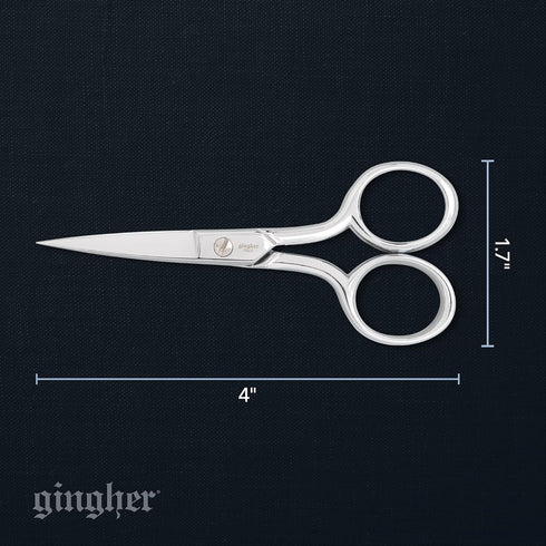 Gingher Embroidery Scissors 4"...