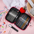 KOKNIT Crochet Hooks Set with Storage Case, Soft Grip Ergonomic Crochet Needles, Smooth Coloured Aluminum Yarn Crochet Hooks Crochet Kit with Croc...