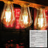 Brightown Led Edison Bulbs - 4 Packs E26 Dimmable 60 Watt Equivalent 6W LED Bulbs, 2700K Amber Bulbs Vintage Warm White Light Bulbs, 470 Lumens...