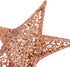 BinaryABC Christmas Tree Topper Star,Glittering Christmas Tree Decoration Ornaments,20cm (Rose Gold)...