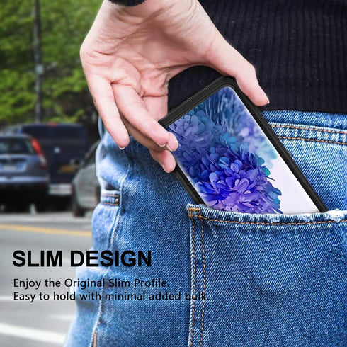 Lanhiem for Samsung Galaxy S20 FE Case 5G, IP68 Waterproof Dustproof Shockproof Case with Built-in Screen Protector Full Body Clear Cover Protecti...