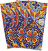 STAYTOP Mexican Talavera Ceramic Tile Pattern Kitchen Towels Set of 4, Super Soft and Strong Absorption Multifunctional Table and Tea Towels, 28x1...