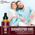 Liquid Magnesium Glycinate Drops with Vitamin B6 - Magnesium Supplement 500mg & Vitamin B6 100mg | Non-GMO No Gluten | Stress Relief | Sleep & Rel...