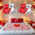 KatchOn, Huge 40x30 Inch Teddy Bear 'I Love You' Balloons - Pack of 2, Red, Romantic-Themed Balloons for Valentine's Day, Anniversary, Romantic Ni...