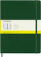 Moleskine Classic Notebook, Hard Cover, XL (7.5" x 9.5") Squared/Grid, Myrtle Green, 192 Pages...