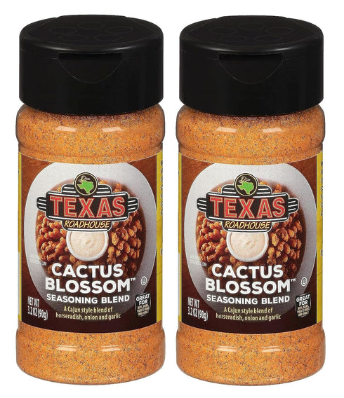 Texas Roadhouse Seasonings Cactus Blossom Seasoning, 3.2 Ounce - Pack of 2...