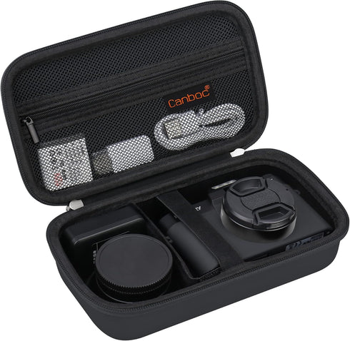Canboc 4K Digital Camera Case for Femivo/IWEUKJLO/VETEK/VJIANGER 4K 48MP Vlogging Camera for Photography and Video, Vlog Camera Bag for Lens, Batt...