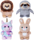 My OLi 5" Plush Toys Set Stuffed Animals Bundle of Fairy Tale Animal Toys Unicorn,Lion,Rabbit and Sloth Stuffed Animals Pack of 4 for Babies Kids ...