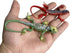Plastic Lizard Toys Artificial Model Reptile Realistic Rubber Lizard Animal Figures for Halloween Party Decoration, Practical Joke and Educational...