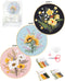 Santune 3 Pack Flower Embroidery Kit for Beginners Adults Cross Stitch Kits for Beginners Hand Embroidery with Plant Patterns and Instructions DIY...