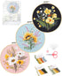 Santune 3 Pack Flower Embroidery Kit for Beginners Adults Cross Stitch Kits for Beginners Hand Embroidery with Plant Patterns and Instructions DIY...