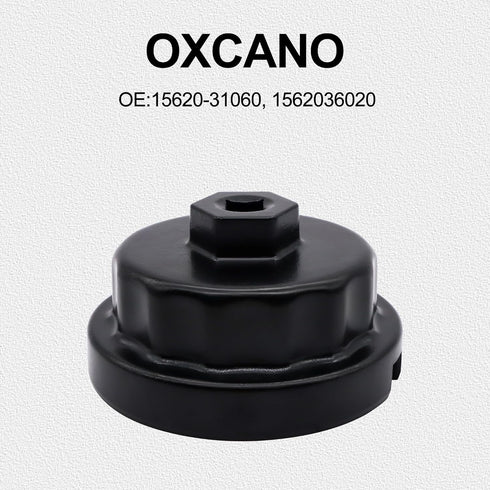 64 mm x 14 flutes Oil Filter Wrench Removal tool Compatible with Toyota Lexus (Black)...