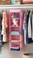 Whitmor 6636-1234-PINK Hanging Accessory Shelves, Pink...