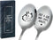 INNObeta Axolotl Gifts for Girls, 2 Pcs Engraved Ice Cream Spoons, Stainless Steel Coffee Spoon, Just a Girl Who Loves Axolotl...