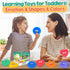 Sensory Toys for Kids Toddlers - Social Emotional Feelings Toys for Special Needs, Texture Shapes Learning Tactile Toy Preschool Classroom Must Ha...